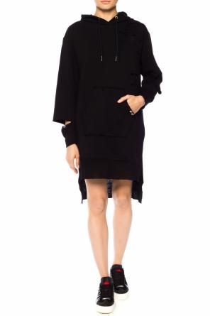 Sweatshirt dress with holes, zdjęcie 2 Sweatshirt dress with holes od Diesel